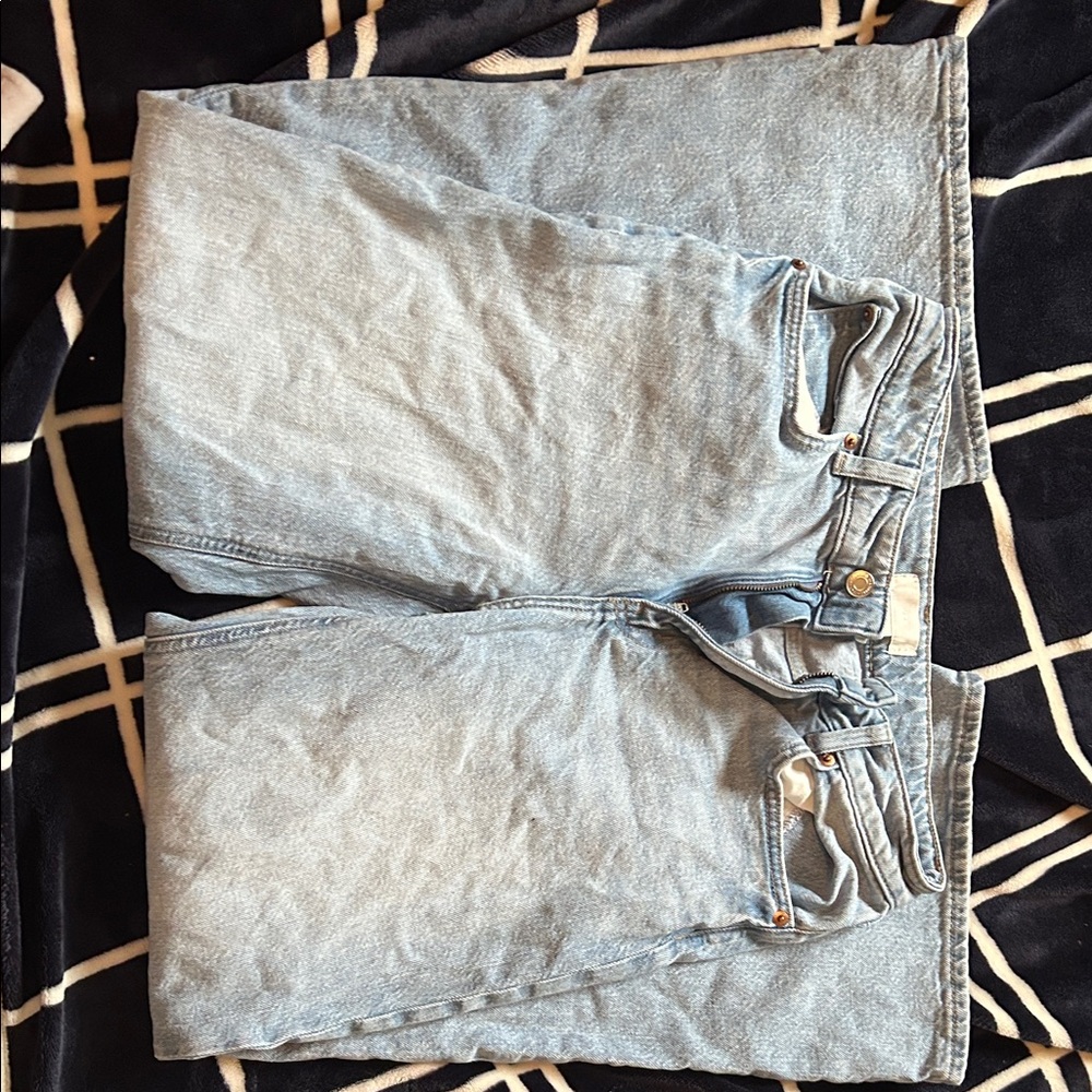 H&M Light Blue High Rise Jeans